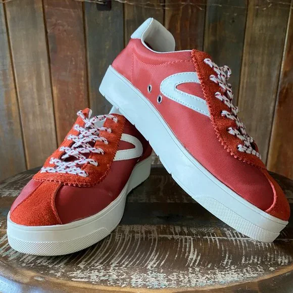 Tretorn Shoes Tretorn Red 75 Perfect For Fall Nylonsuede